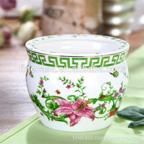 In April Elegant Decorative Fish Bowl